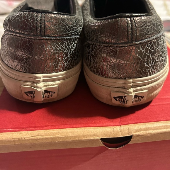VANS CLASSIC SLIP-ON CRACKED METALLIC - Picture 4 of 9